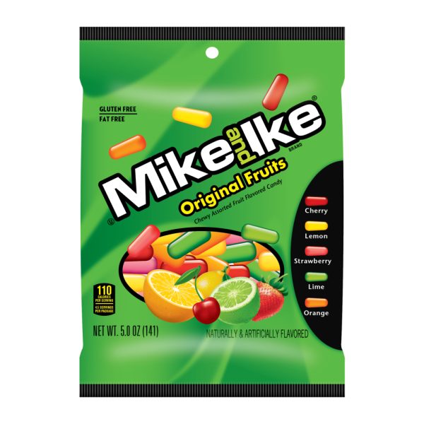 Mike & Ike Original Peg Bag 5oz 12ct